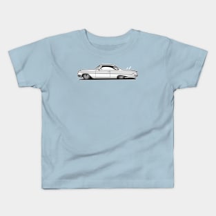 1961 Impala BW Kids T-Shirt